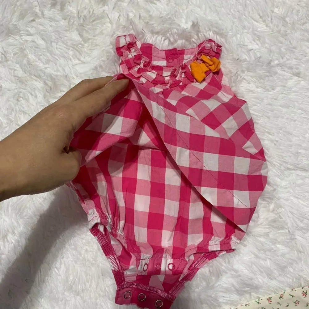 Bundle 6M Baby Girl-Carters & Ralph Lauren- 3Piece